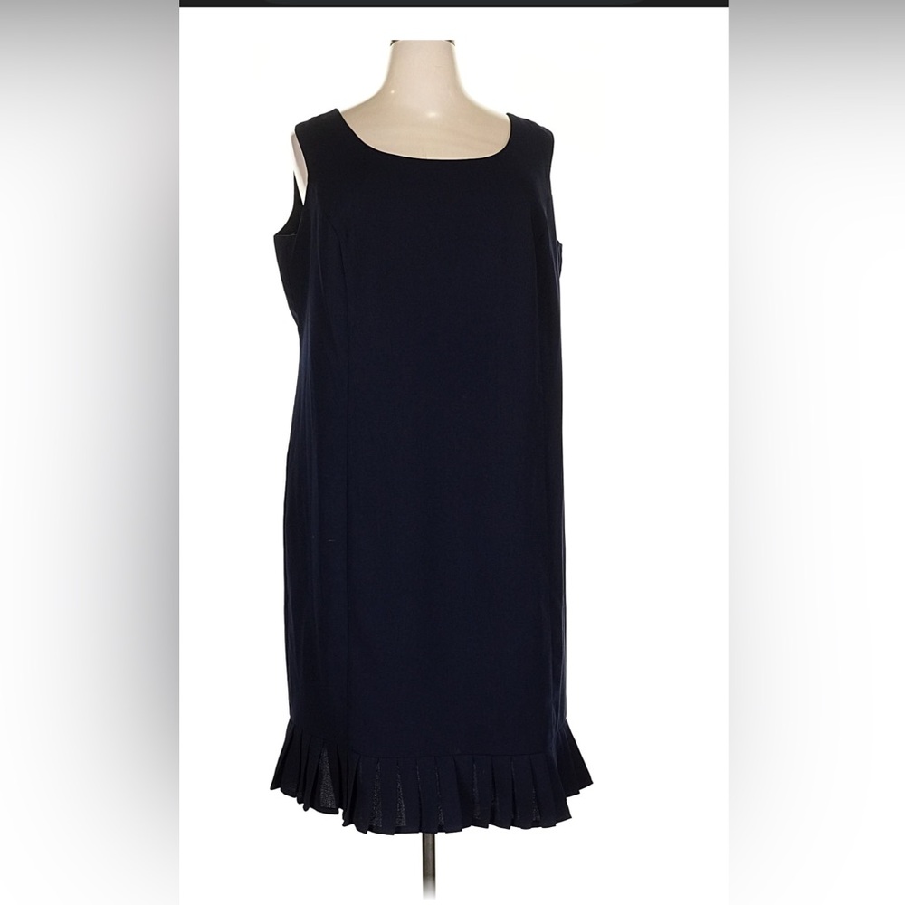Danny & Nicole Navy Midi Dress